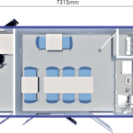 11 Person Static Welfare Cabin: Wel-space 24