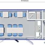 15 Person Static Welfare Cabin: Wel-space 32