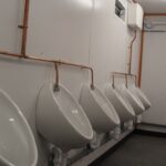 Deluxe Mains Sanitary Toilet Cabins